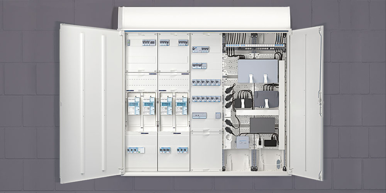 Technikzentrale bei Elektro Kögl GmbH in Schliersee