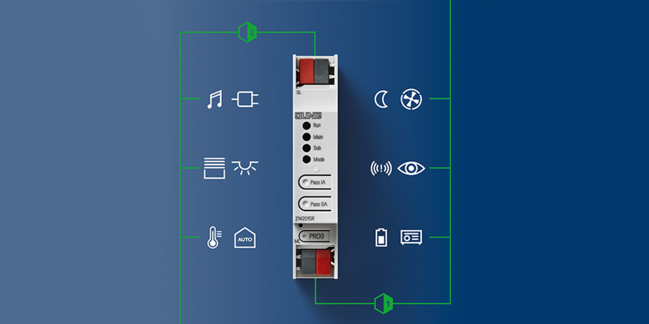 KNX Bereichs- und Linienkoppler bei Elektro Kögl GmbH in Schliersee